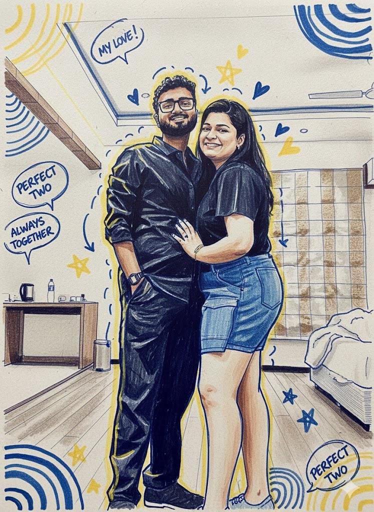 Didi and Jiju illustration